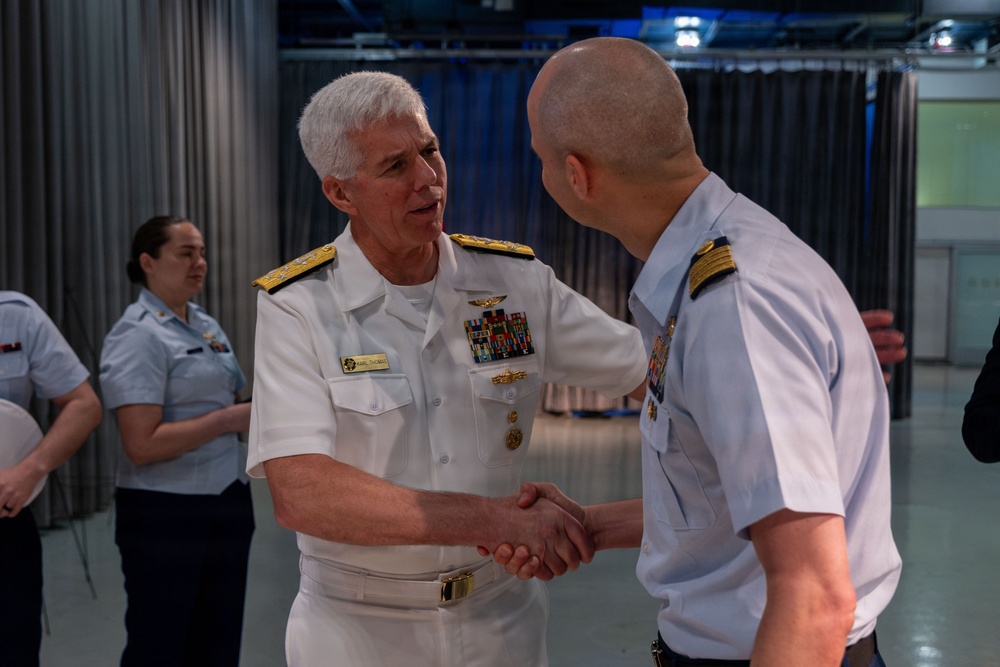 U.S. Coast Guard participates in Memorial Day ceremony aboard Intrepid Museum
