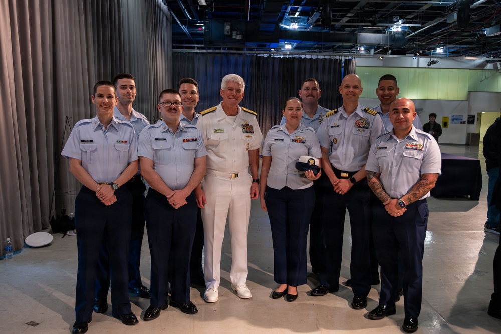 U.S. Coast Guard participates in Memorial Day ceremony aboard Intrepid Museum