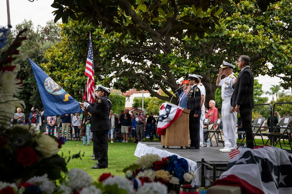 CNAF Speaks at Memorial Day Ceremony