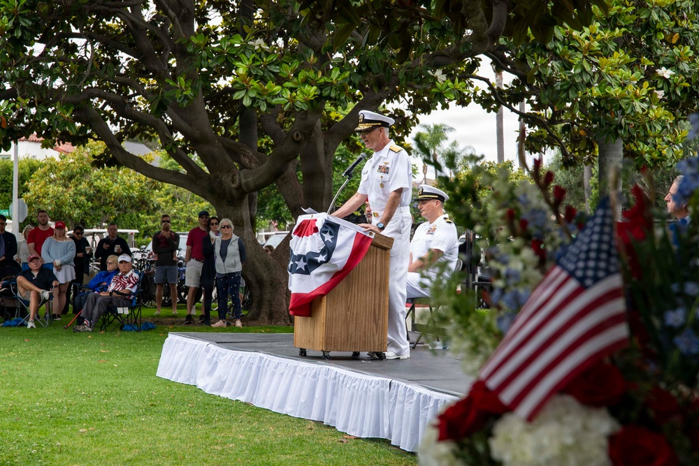 CNAF Speaks at Memorial Day Ceremony