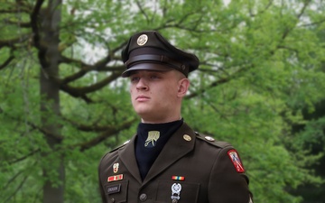 Final Salute: 16th Sustainment Brigade Honors MWD Perle X429