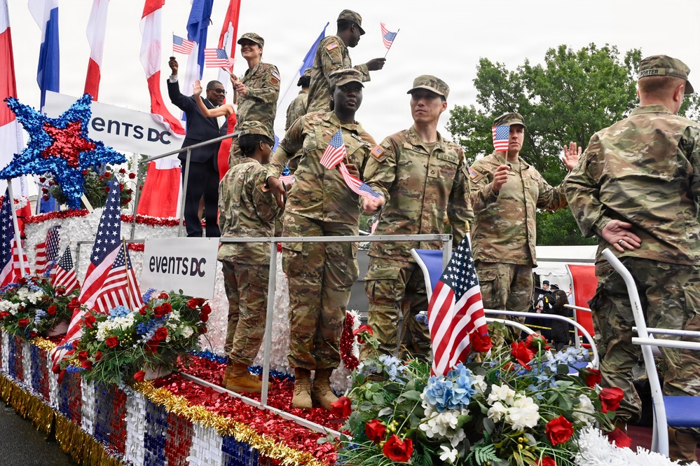 D.C. National Guard Supports the National Memorial Day Parade
