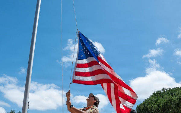 Memorial Day ceremony at Pine Grove Cemetery, Orcutt
