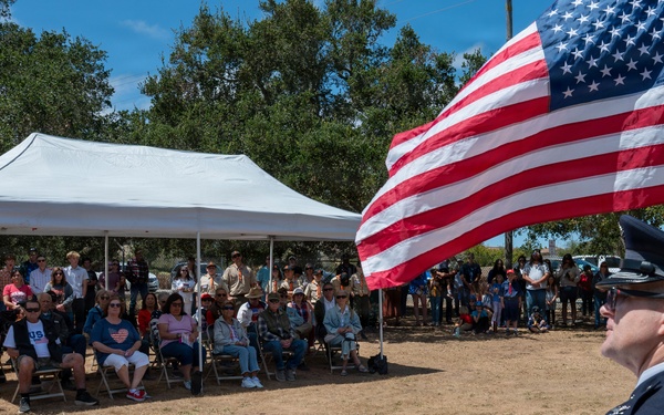 Memorial Day ceremony at Pine Grove Cemetery, Orcutt
