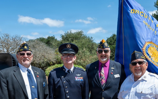 Memorial Day ceremony at Pine Grove Cemetery, Orcutt