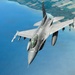 KC-135 refuels F-16
