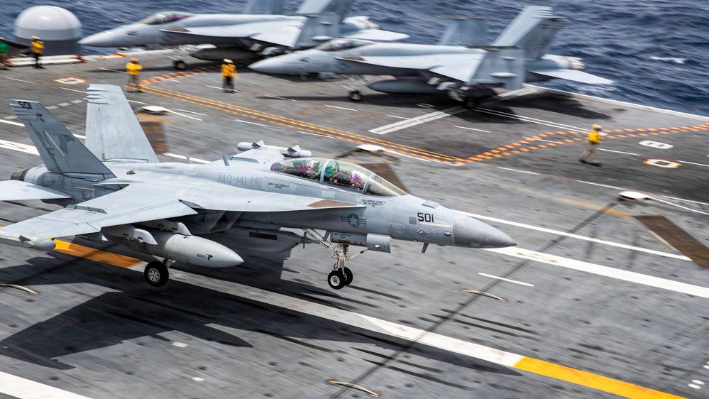 USS George Washington Conducts Flight Operations