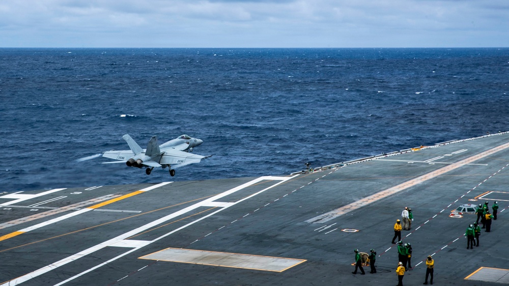USS George Washington Conducts Flight Operations