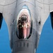 KC-135 refuels F-16