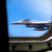 KC-135 refuels F-16
