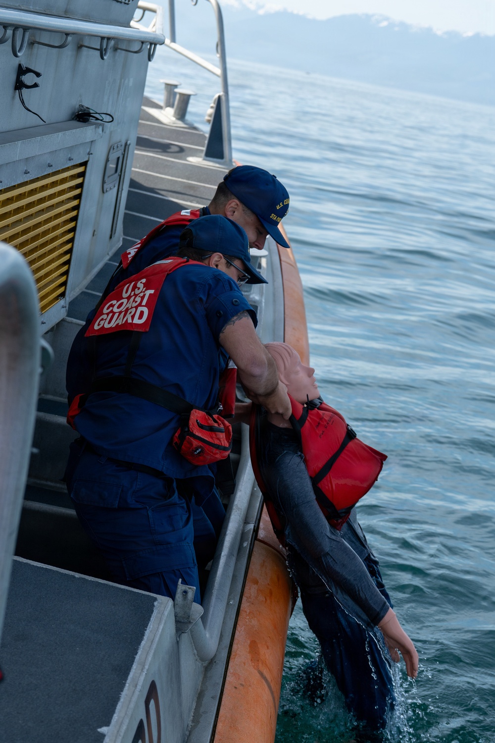 U.S., Canadian, and Japanese Coast Guards complete joint search and rescue exercise in Strait of Juan de Fuca