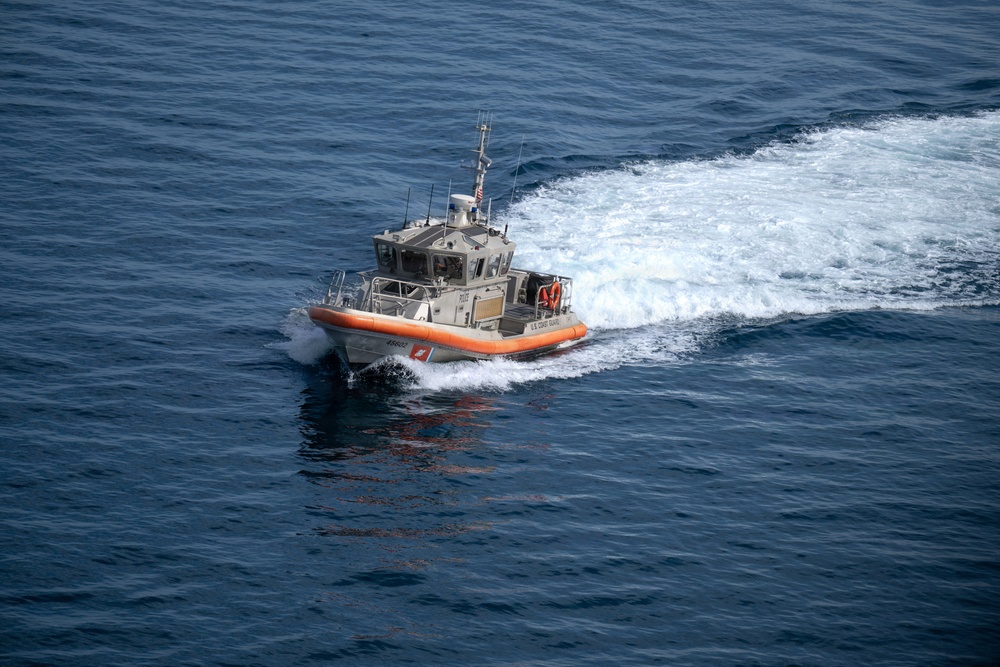 U.S., Canadian, and Japanese Coast Guards complete joint search and rescue exercise in Strait of Juan de Fuca