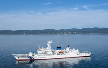 U.S., Canadian, and Japanese Coast Guards complete joint search and rescue exercise in Strait of Juan de Fuca