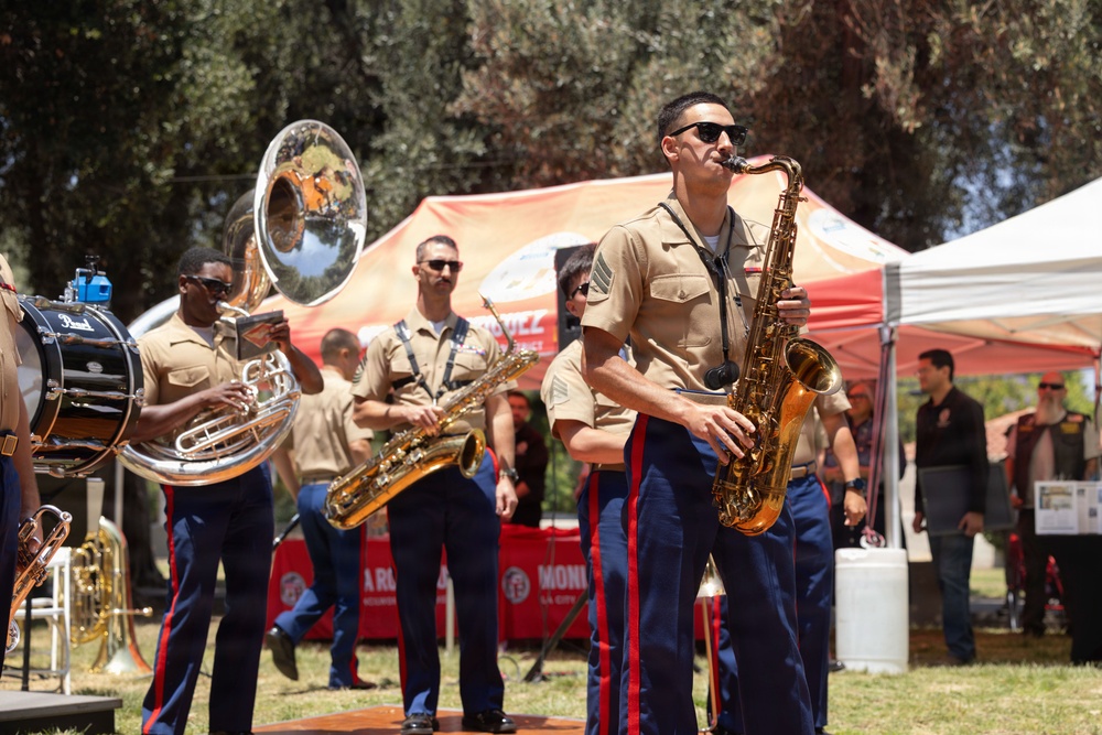 3rd MAW Band plays at Mission Hills Veteran Resource Fair