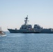 USS Howard (DDG 83) anchors in the harbor at Shimoda, Japan for 87th annual Black Ship Festival
