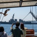 USS Howard (DDG 83) anchors in the harbor at Shimoda, Japan for 87th annual Black Ship Festival