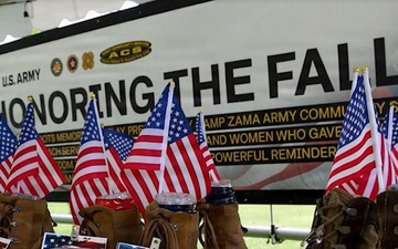 Memorial Day Ceremony, ‘Heroes’ Boots’ Display on Camp Zama Honor Fallen Service Members