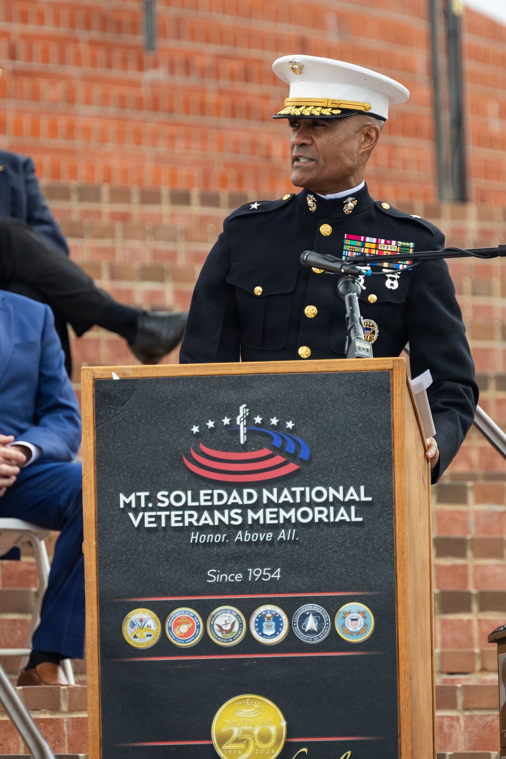 Mt. Soledad Memorial Day Ceremony
