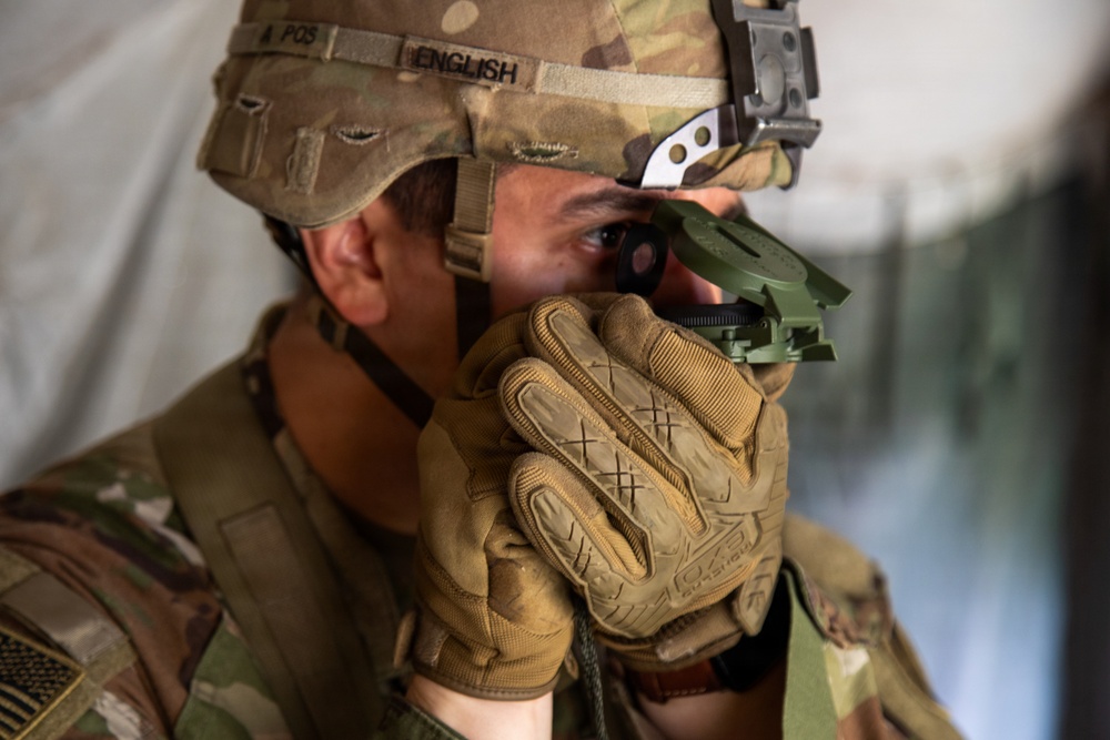 Soldiers Participate in Weapon Lanes During E3B Testing