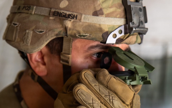 Soldiers Participate in Weapon Lanes During E3B Testing