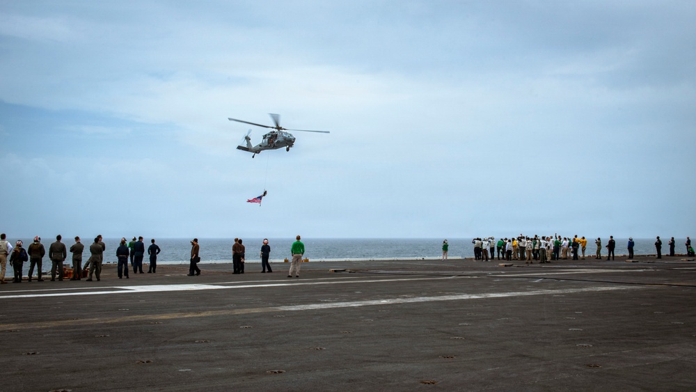 Trinidad and Tobago Government and Military Leaders Visit Nimitz