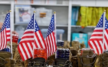 Preparing for the 2026 Heroes’ Boots Memorial Display