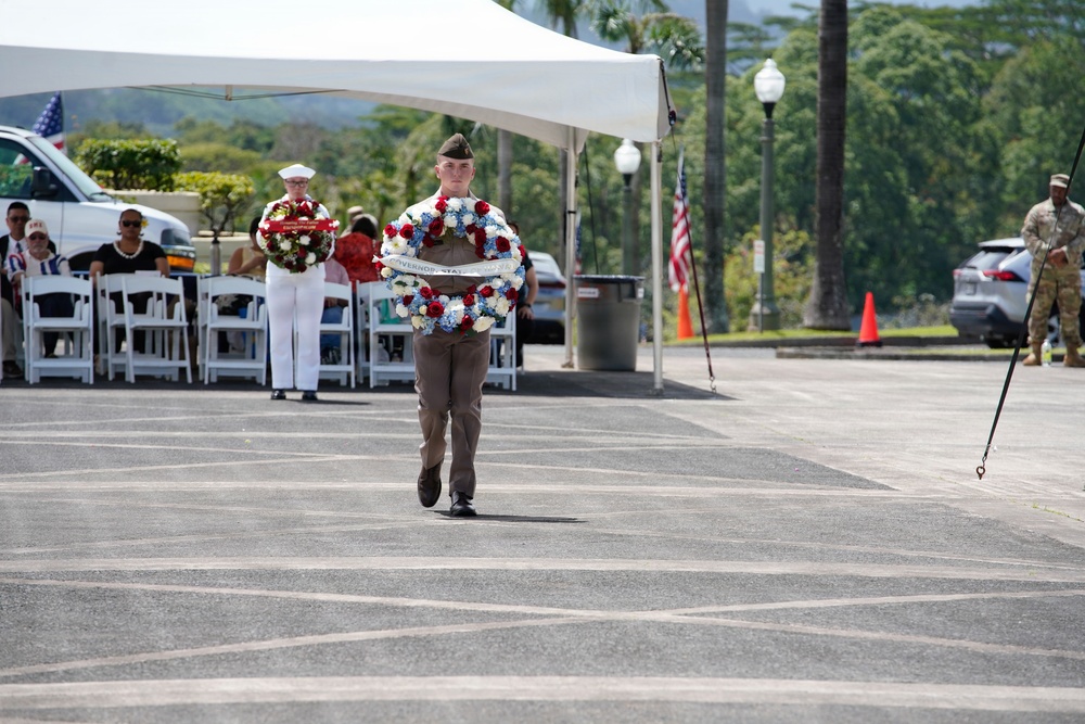 State of Hawai'i Governor’s Memorial Day Ceremony