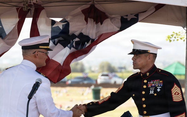 SMMC Ruiz visits Buckeye for Memorial Day agenda