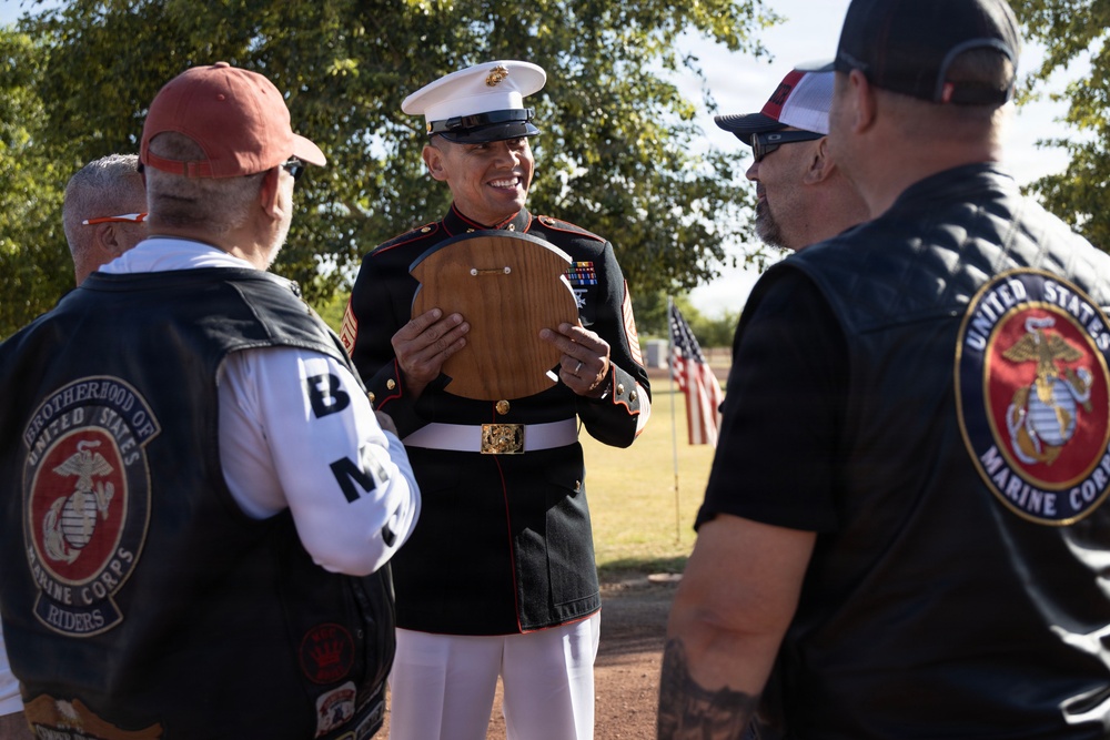 SMMC Ruiz visits Buckeye for Memorial Day agenda