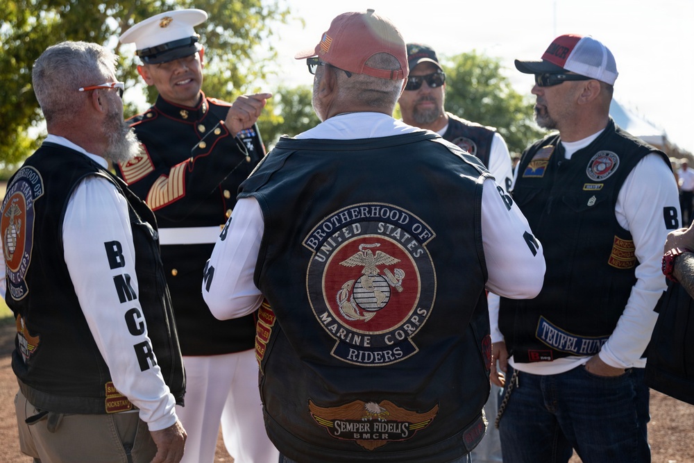 SMMC Ruiz visits Buckeye for Memorial Day agenda