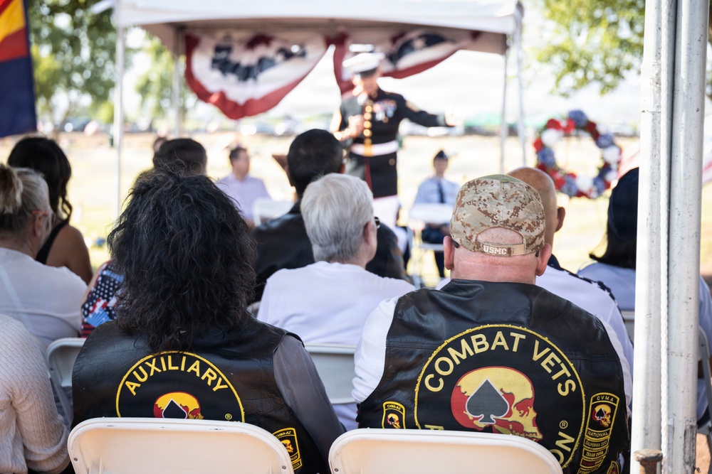 SMMC Ruiz visits Buckeye for Memorial Day agenda