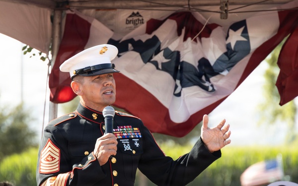 SMMC Ruiz visits Buckeye for Memorial Day agenda