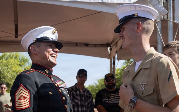 SMMC Ruiz visits Buckeye for Memorial Day agenda