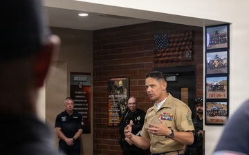 SMMC Ruiz visits Buckeye for Memorial Day agenda