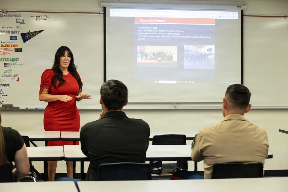 SMMC Ruiz visits Buckeye for Memorial Day agenda