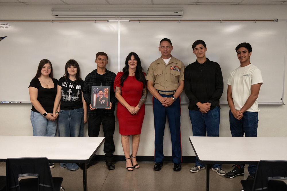 SMMC Ruiz visits Buckeye for Memorial Day agenda