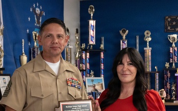 SMMC Ruiz visits Buckeye for Memorial Day agenda