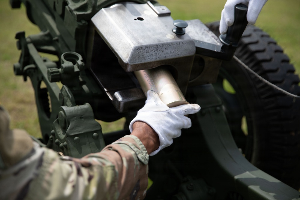 Memorial Day Ceremony and 21-Gun Salute held on Camp Humphreys
