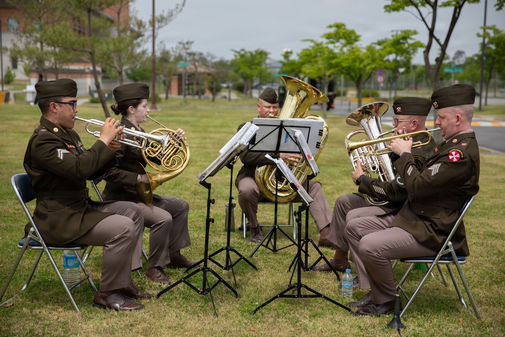 Memorial Day Ceremony and 21-Gun Salute held on Camp Humphreys