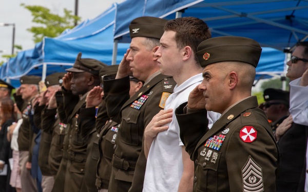Memorial Day Ceremony and 21-Gun Salute held on Camp Humphreys