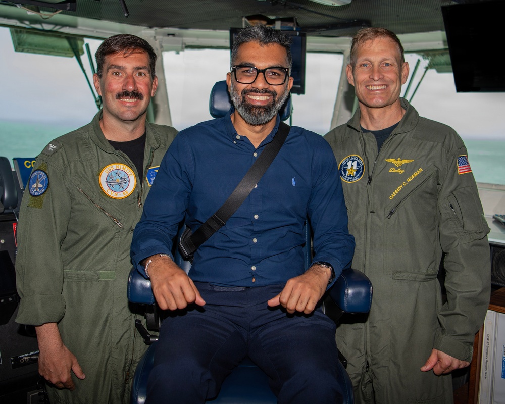 Trinidad and Tobago Government and Military Leaders Visit Nimitz