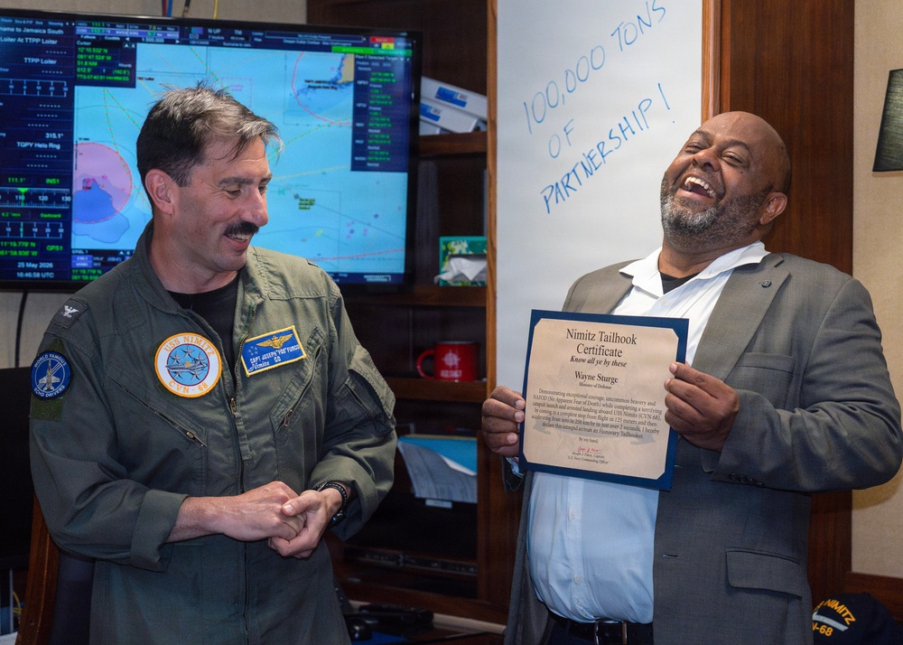 Trinidad and Tobago Government and Military Leaders Visit Nimitz