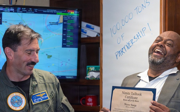 Trinidad and Tobago Government and Military Leaders Visit Nimitz