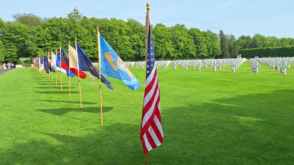 Honoring the Fallen: LRMC Deputy Commander Lays Wreath at Saint-Mihiel American Cemetery