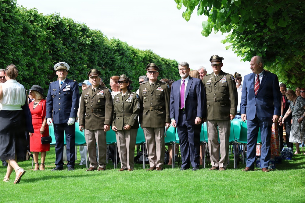 Honoring the Fallen: LRMC Deputy Commander Lays Wreath at Saint-Mihiel American Cemetery