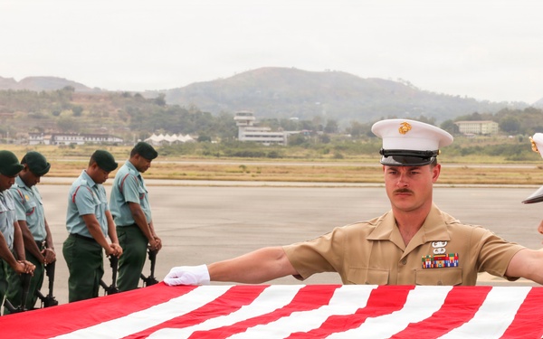 DPAA &amp; U.S. Embassy attend Repatriation Ceremony