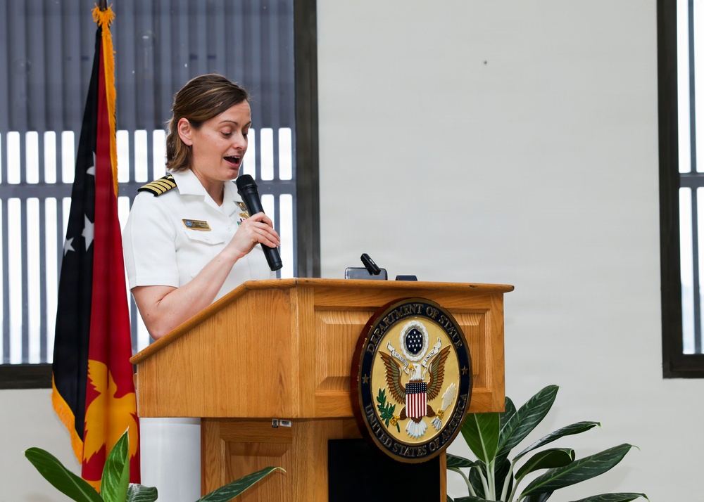 DPAA &amp; U.S. Embassy attend Repatriation Ceremony