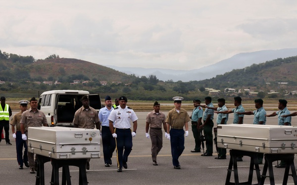 DPAA &amp; U.S. Embassy attend Repatriation Ceremony
