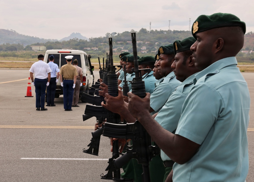 DPAA &amp; U.S. Embassy attend Repatriation Ceremony