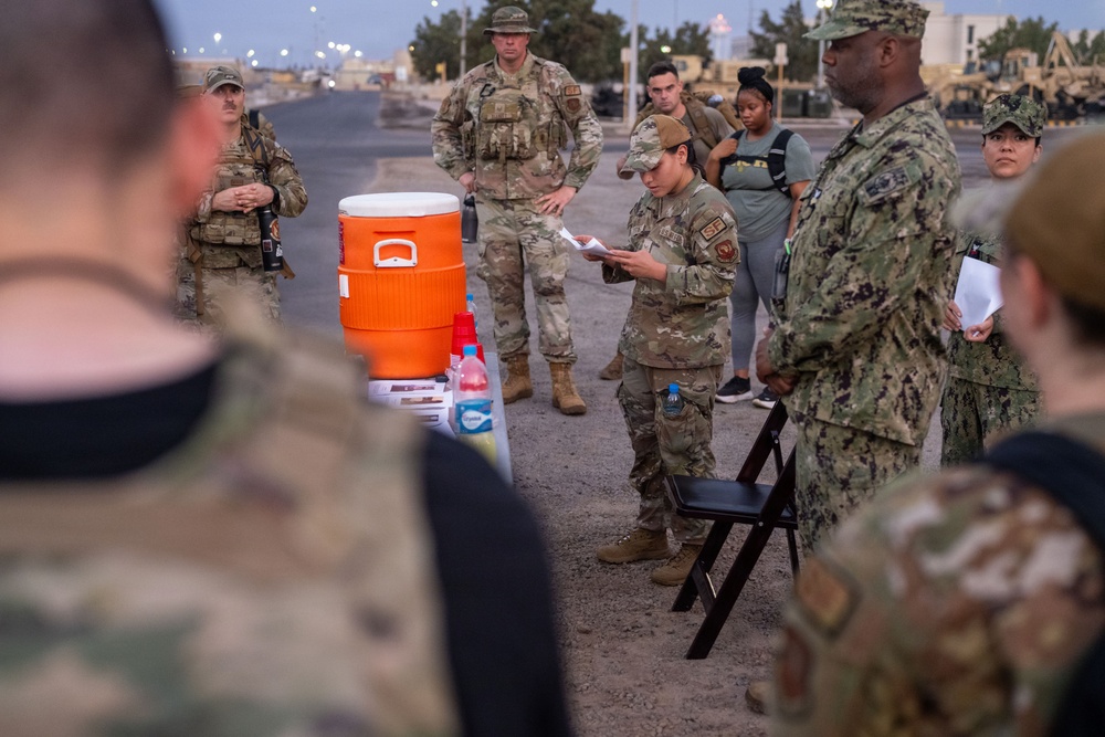 Shouldering Legacy: deployed joint force rucks for Police Week 2026